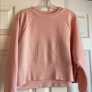 Nike cropped sweatshirt